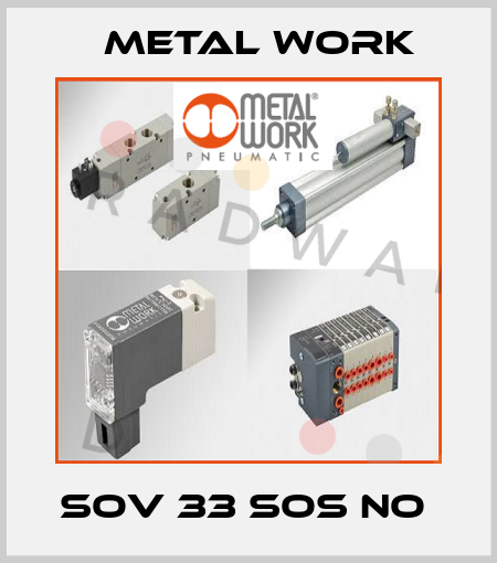 SOV 33 SOS NO  Metal Work