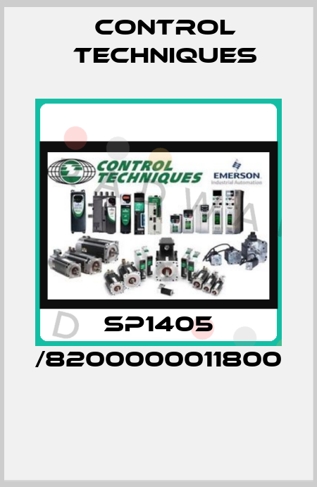 SP1405 /8200000011800  Control Techniques