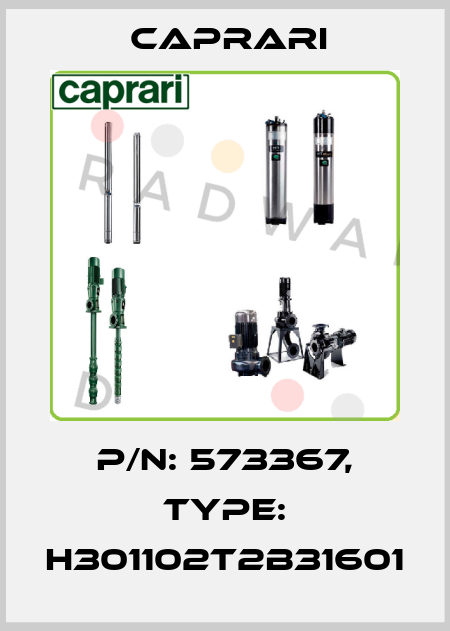 P/N: 573367, Type: H301102T2B31601 CAPRARI 
