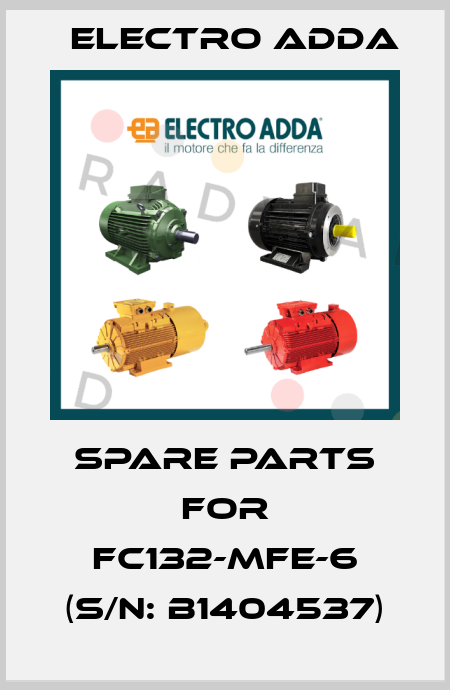 Spare parts for FC132-MFE-6 (s/n: B1404537) Electro Adda
