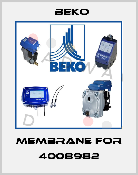 Membrane for 4008982 Beko