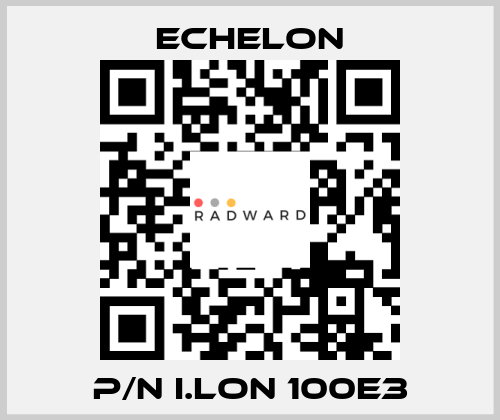 P/N I.LON 100E3 echelon