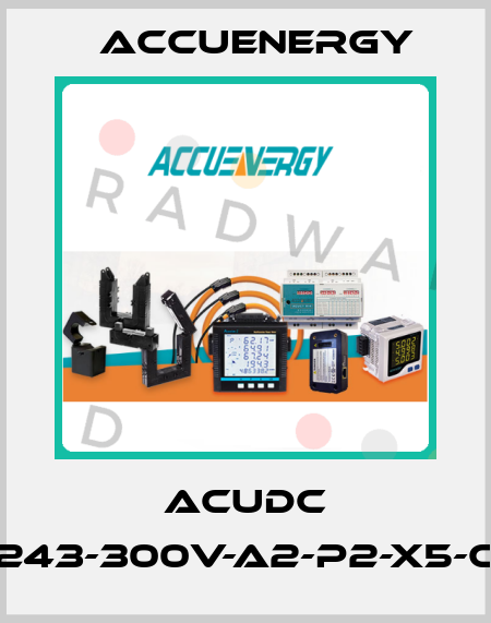 AcuDC 243-300V-A2-P2-X5-C Accuenergy