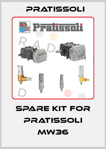 spare kit for Pratissoli MW36 Pratissoli