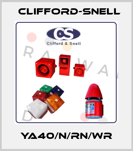 YA40/N/RN/WR Clifford-Snell