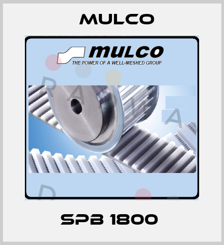 SPB 1800  Mulco