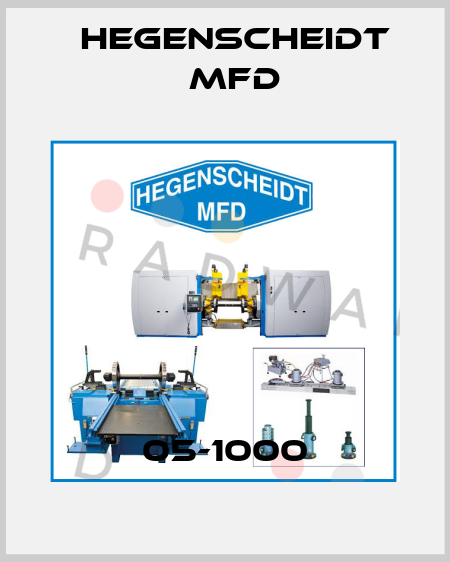 05-1000 Hegenscheidt MFD