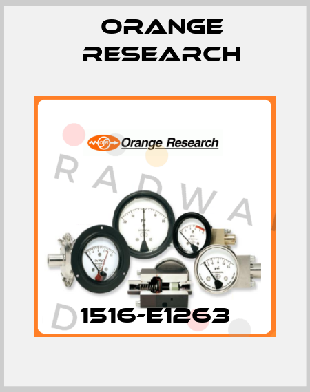 1516-E1263 Orange Research