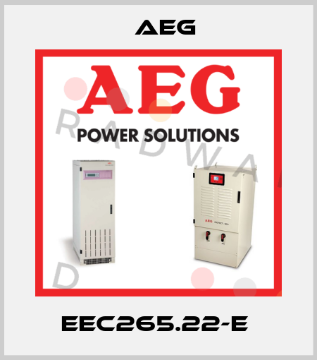 EEC265.22-E  AEG