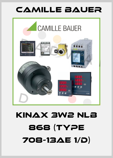 KINAX 3W2 NLB 868 (TYPE 708-13AE 1/D) Camille Bauer