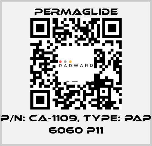 P/N: CA-1109, Type: PAP 6060 P11 Permaglide
