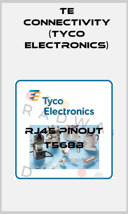RJ45 Pinout T568B TE Connectivity (Tyco Electronics)