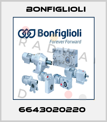 6643020220  Bonfiglioli