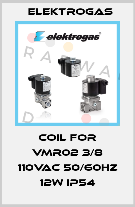 Coil for VMR02 3/8 110VAC 50/60HZ 12W IP54 Elektrogas