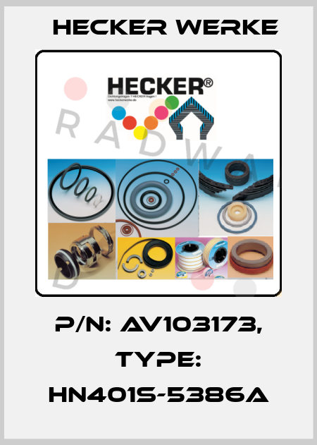 P/N: AV103173, Type: HN401S-5386A Hecker Werke