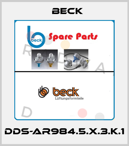 DDS-AR984.5.X.3.K.1 Beck