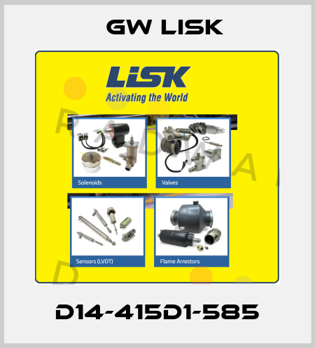D14-415D1-585 Gw Lisk