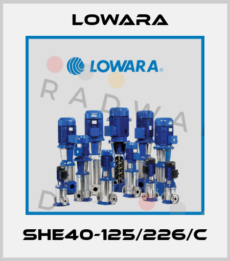 SHE40-125/226/C Lowara
