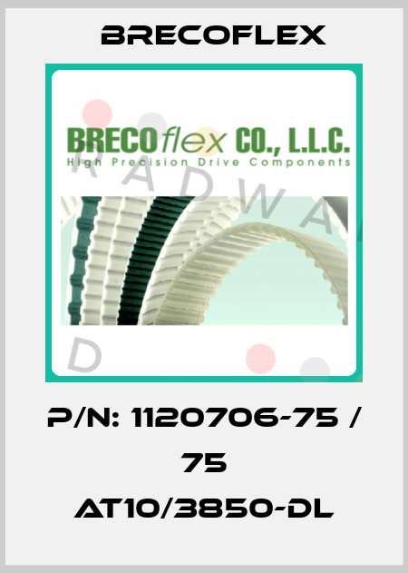P/N: 1120706-75 / 75 AT10/3850-DL Brecoflex