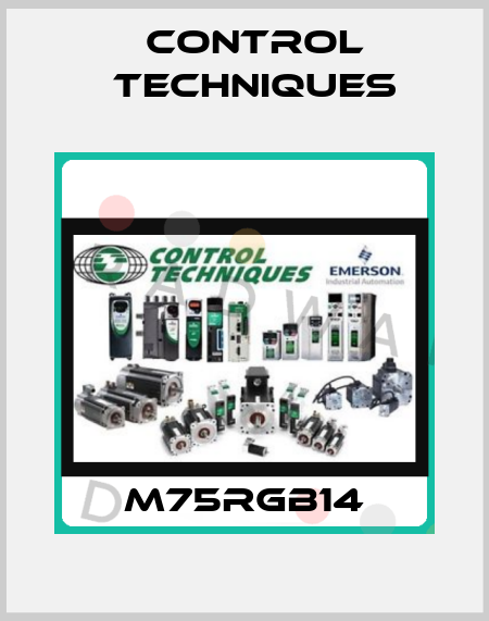 M75RGB14 Control Techniques
