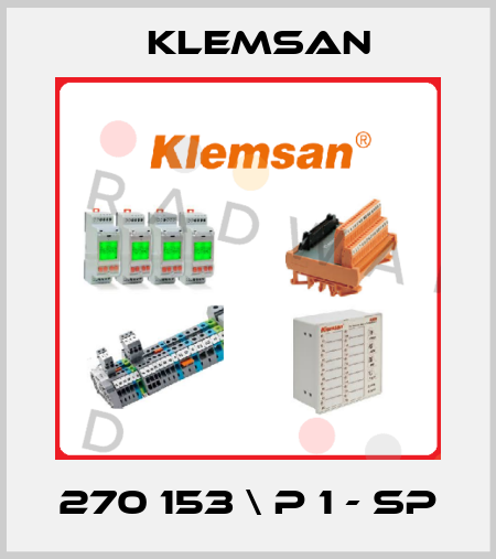 270 153 \ P 1 - SP Klemsan