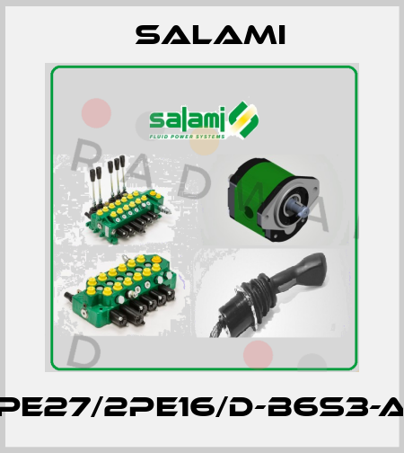 3PE27/2PE16/D-B6S3-AS Salami