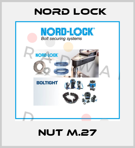NUT M.27 Nord Lock