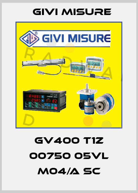 GV400 T1Z 00750 05VL M04/A SC Givi Misure
