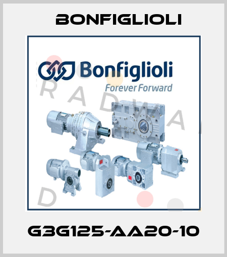 G3G125-AA20-10 Bonfiglioli