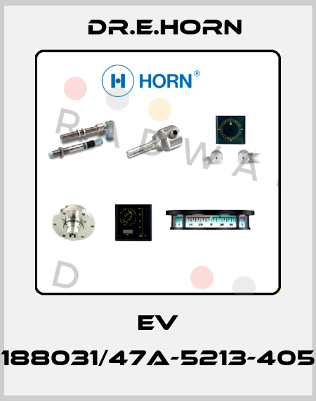 EV 188031/47A-5213-405 Dr.E.Horn