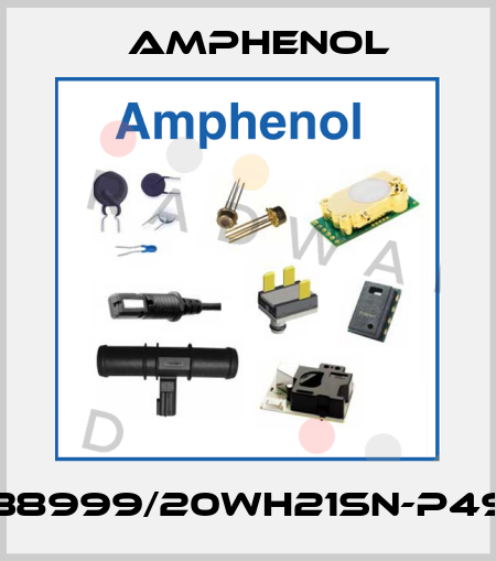 D38999/20WH21SN-P495 Amphenol
