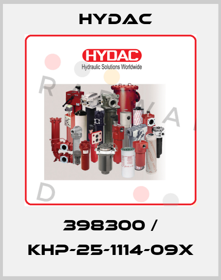 398300 / KHP-25-1114-09X Hydac