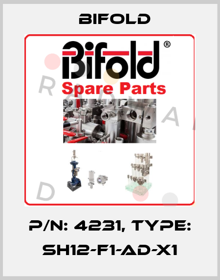 p/n: 4231, type: SH12-F1-AD-X1 Bifold