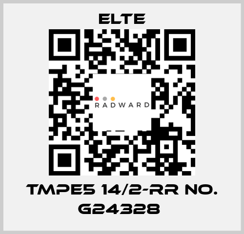 TMPE5 14/2-RR NO. G24328  Elte