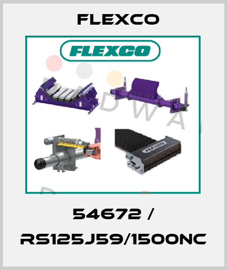 54672 / RS125J59/1500NC Flexco