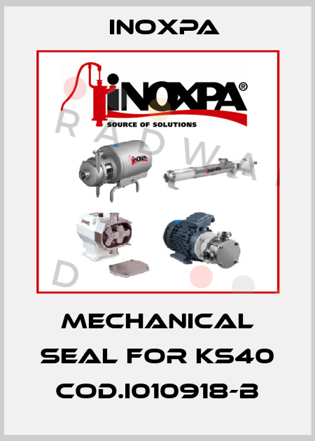 Mechanical seal for KS40 COD.I010918-B Inoxpa