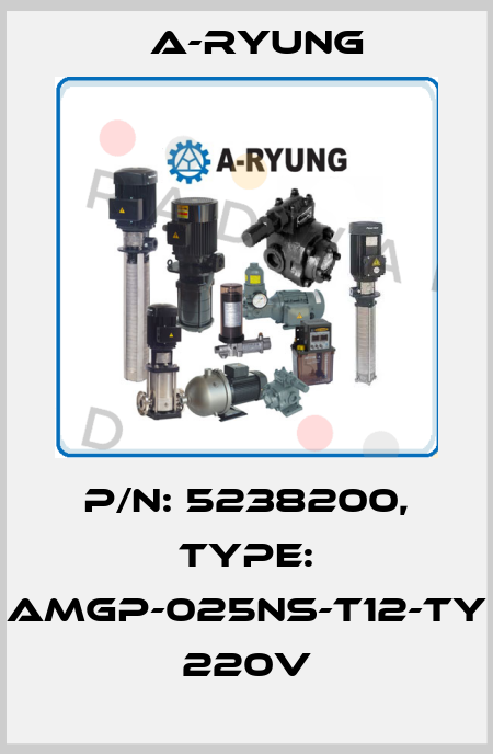 P/N: 5238200, Type: AMGP-025NS-T12-TY 220V A-Ryung