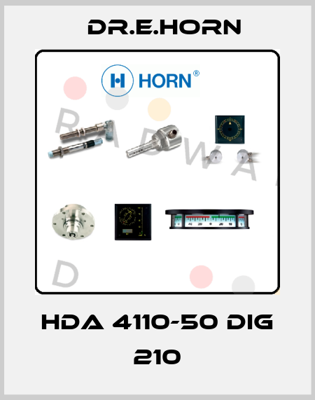 HDA 4110-50 DIG 210 Dr.E.Horn