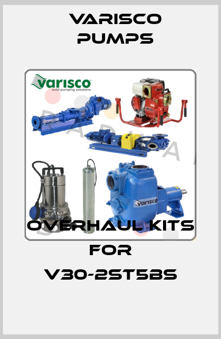 overhaul kits for V30-2ST5BS Varisco pumps