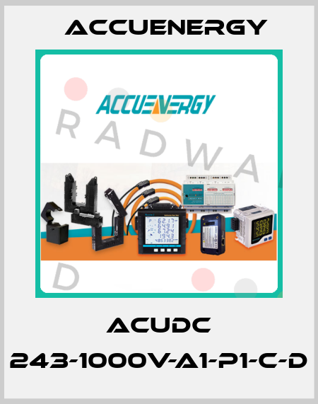 AcuDC 243-1000V-A1-P1-C-D Accuenergy