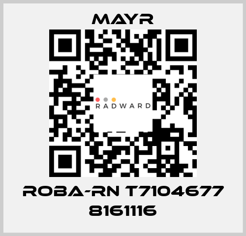 ROBA-RN T7104677 8161116 Mayr