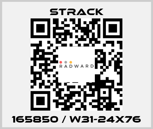 165850 / W31-24X76 Strack