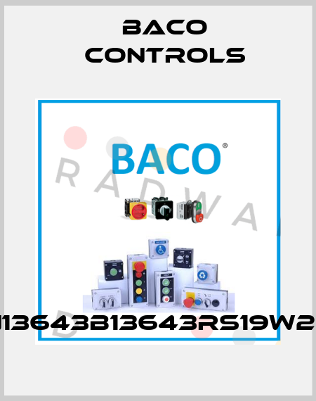 N13643B13643RS19W27 Baco Controls
