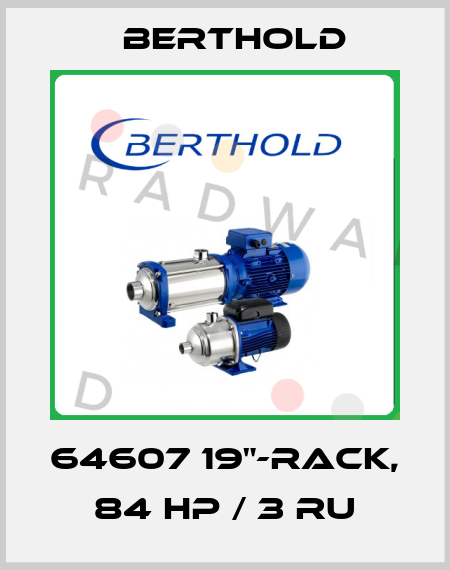 64607 19"-Rack, 84 HP / 3 RU Berthold