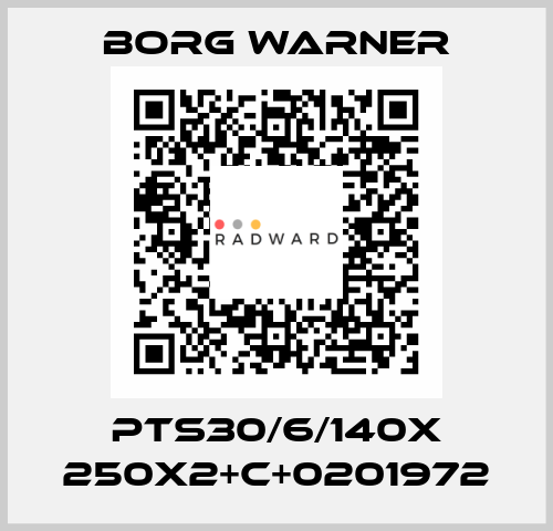 PTS30/6/140X 250X2+C+0201972 Borg Warner