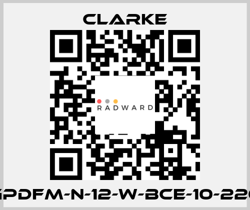 GPDFM-N-12-W-BCE-10-220 Clarke