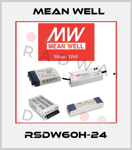 RSDW60H-24 Mean Well