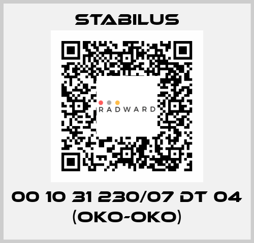 00 10 31 230/07 DT 04 (OKO-OKO) Stabilus