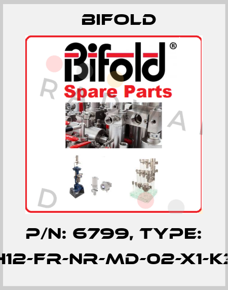 P/N: 6799, Type: SH12-FR-NR-MD-02-X1-K39 Bifold
