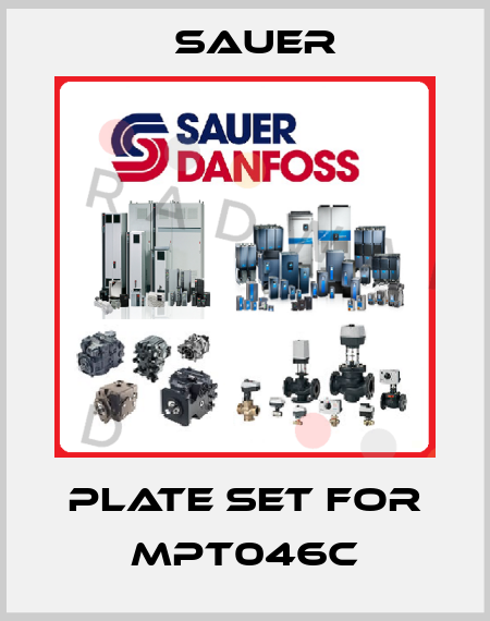 plate set for MPT046C Sauer